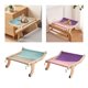 thumbnail image 1 of Percha para ventana de gato,Cat Window Perch para gatos de interior grande,Estantes de la cama del asiento de la ventana de la hamaca del montaje del salón,Balcón de cama de violeta y azul Fernando Percha para ventana de gato, 1 of 8