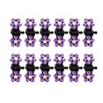 thumbnail image 1 of Unique Bargains 12 Pcs Mini Pinces à Cheveux Petites Pinces à Cheveux en Strass Pinces à Cheveux en Métal Petites Pinces à Cheveux pour Femmes et Fille Violet, 1 of 7