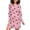N149, variant on joogoo Cherry on Wave Women's Long Sleeve Nightgown Sleepwear L