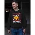 thumbnail image 2 of Japanese Streetwear Aesthetic Emoji - Retro Japan Men's Sweatshirt, 2 of 4