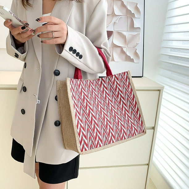 Bolso de hombro para mujer | Bolso de mano informal y bandolera para uso diario | Bolso tote con correa ajustable para el trabajo, viajes y compras