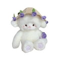 thumbnail image 1 of Muñeco de peluche de oveja, figura decorativa, adorable peluche para usar en casa. Púrpura, 1 of 9