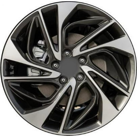 Factory Replacement New Alloy Wheel for 2019-2021 Hyundai Tucson 19 x 7.5 inch Charcoal Rim