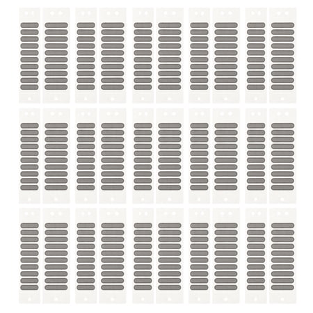 LOLIPPYY 160Pcs Phone Port Dust Sticker with Precision Fit and Seamless Black Mesh Design