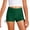 00&Dark Green499, variant on Lullu Girls Swim Shorts Solid Basic Quick Drying Stretch Swim Trunks Swimwear, Sizes 5-14