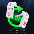 thumbnail image 6 of 2.4G Wireless Guitar System Rechargeable Guitar Transmitter Receiver Set for Electric Guitar Bass Electric Wind Instruments Plug and Play 48K/16bit Real-time Transmission 282 Degree Rotatable Plug, 6 of 9