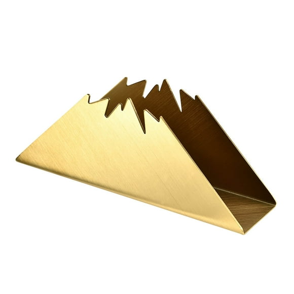 Vertical Gold-plated Stainless Steel Napkin