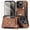 Brown, variant on Asuwish Phone Case for iPhone 17 Pro 6.3 inch Wallet Cell Cover with Tempered Glass Screen Protector Slim Lanyard Wrist Strap RFID Ring Stand Credit Card Holder Slot i Phone17 i 17Pro Women Men Green