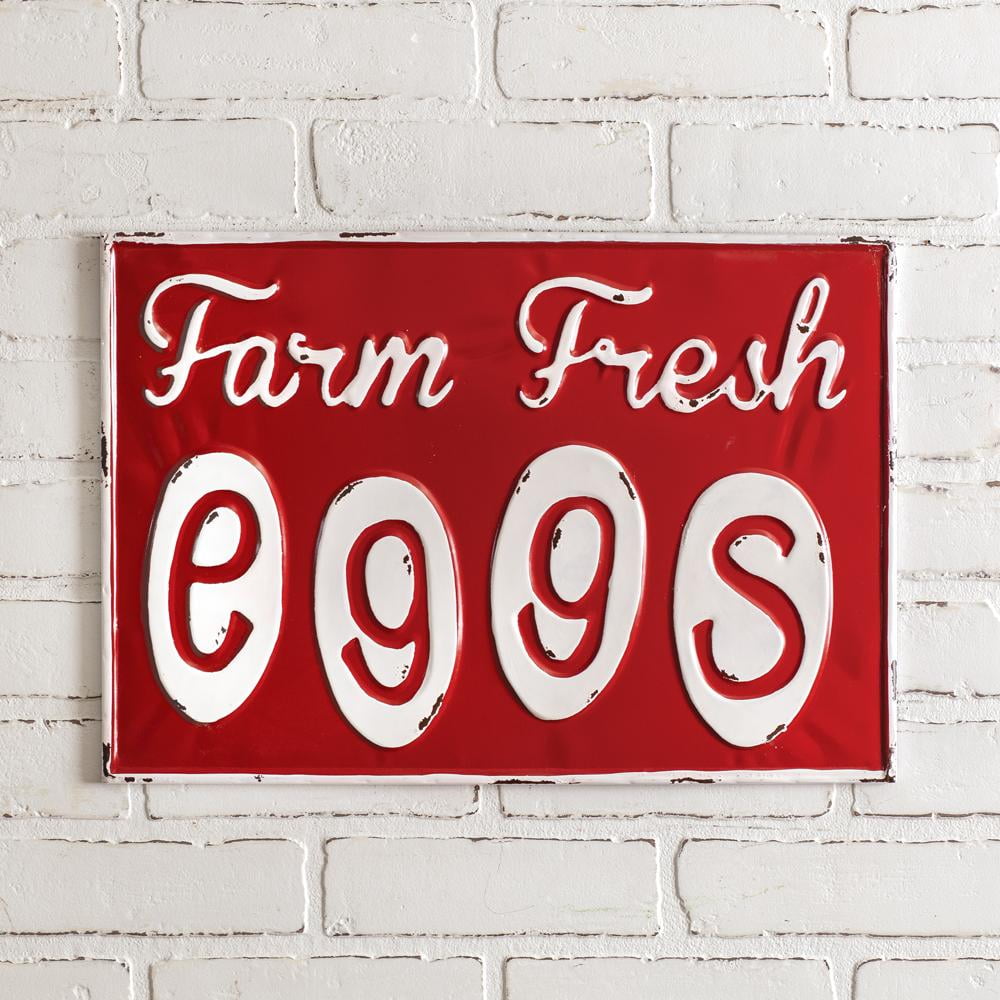 Farm Fresh Eggs Metal Wall Sign Walmart Com Walmart Com Farm Fresh Eggs Metal Wall Sign Walmart Com Walmart Com