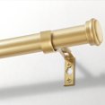 thumbnail image 1 of Barra de Cortina Zeerobee Ajustable 81-122 cm Dorada, 1 of 9