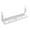 White, variant on Adjustable Length Under Desk Cable Organizers Tray Retractables From 15.75 To 20.47 Inches For Home Desk Wire Management