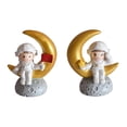 thumbnail image 1 of Artesanías Del Ornamento Estatuil Del astronauti de a Decoración Del Escritorio Gloria Figura de resina linda pareja, 1 of 9