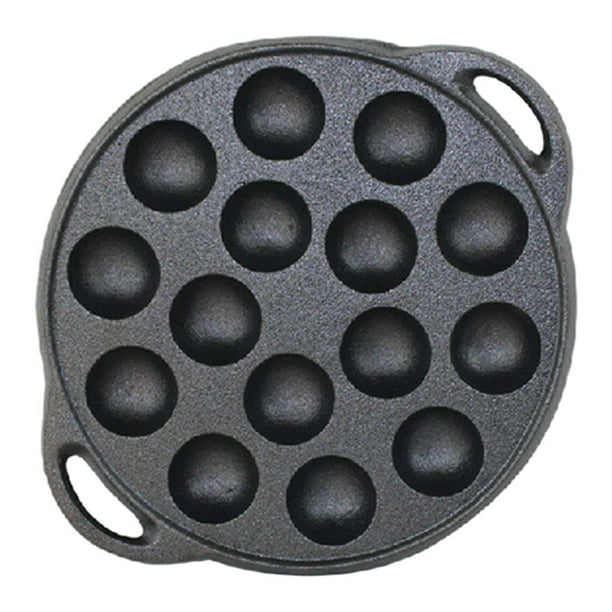 Takoyaki Grill Pan Pulpo Ball Plate Cocinar para hornear Takoyaki Maker para estufa