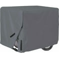 thumbnail image 1 of Covers & all Outdoor Generator Cover, 12 Oz Waterproof UV & Weather Resistant, Universal Portable Equipment Machinery Storage Protector with Air Vents & Drawstrings (20"L X 15"W X 17"H, Grey), 1 of 6
