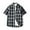 Black, variant on Jamicy Short Sleeve Shirts for Men Gift for Husband Mens Plaid Short Sleeve Button Down Shirts Cotton Regular Fit Casual Fashion Shirts