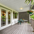 thumbnail image 5 of Sunvivi Outdoor Roller Shade Cordless Patio Roller Blinds Shades with Pole, Waterproof Outdoor Blinds Roll Up for Gazebo Porch, Deck, Pergola, 5 of 11