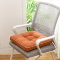 thumbnail image 3 of Square Chair Seat Cushion Foam Chair Cushion For Kitchen Dining Or Car 40x40cm Cushion Seat for Wheelchair Car Back Rest Auto Seat Car Booster Seat for Short Drivers Memory Foam Car Seat Cushion Fuzzy, 3 of 3