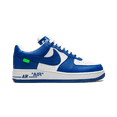 thumbnail image 6 of NIKE MENS Louis Vuitton Air Force 1 Low "Virgil Abloh - White/Blue" 1A9VAO 1A9VAO from Stadium Goods, 6 of 10