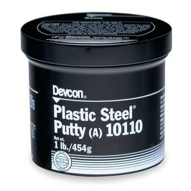 Plastic Steel Putty (A), 1 lb Can