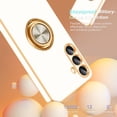 thumbnail image 3 of Funda de teléfono Finic para Samsung Galaxy S25 Plus con soporte de anillo, 3 of 8