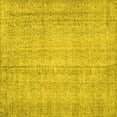 thumbnail image 1 of Ahgly Company Indoor Square Persian Yellow Traditional Area Rugs, 8' Square, 1 of 4