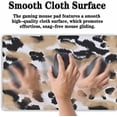thumbnail image 5 of Gaming Mats XXL Keyboard and Mouse Pad - Extra Large Desk Mat for Men With Non-Slip Rubber Base 35.4 X 15.7 for Game Office, Animal Leopard Print, 5 of 7