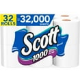 thumbnail image 3 of Scott 1-Ply Standard Toilet Paper White 1000 Sheets/Roll 32 Rolls/Case (49209), 3 of 6