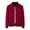 Red Tops for Men, variant on IYTR Men's Stand Collar Jacket Pure Color Zipper Long Sleeve Pockets Slim Fit Coats Khaki M