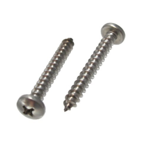 #6 Phillips Pan Head Sheet Metal Screws Self Tapping Stainless Steel All Lengths 