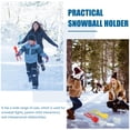 thumbnail image 3 of ELAYARD 1Set Practical Plastic Snow Clip Tool for Outdoor Snow Games and Winter Activities, 3 of 8