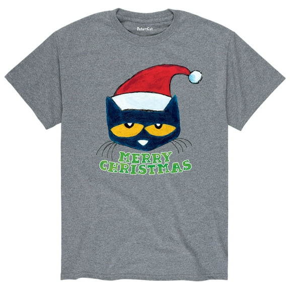 Pete The Cat - Merry Christmas - Men's Short Sleeve Graphic T-Shirt