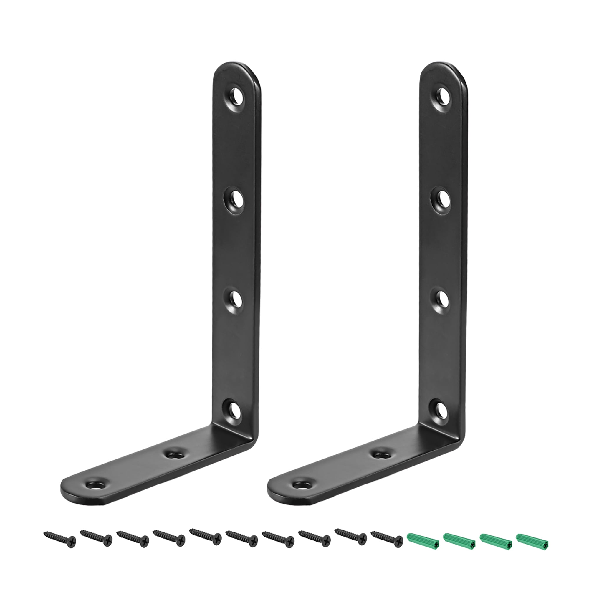 Corner Brace, 128mm x 75mm Stainless Steel Joint Right Angle Brackets