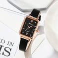 thumbnail image 2 of JINJIJS Montre Rectangulaire pour Femmes Bracelet en Cuir Quartz Décontracté Bracelet en Cuir pour Hommes Bracelet en Acier Inoxydable Bracelet de Montre Réglable 12mm Bracelet de Montre pour Hommes Bracelet de Montre pour Hommes 20mm Remplacement de Bracelet de Montre pour Hommes, 2 of 3