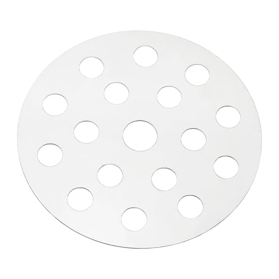 Uxcell Bottom Fire Grate, 6.3" Round BBQ Grill Grate Replacement Stainless Steel