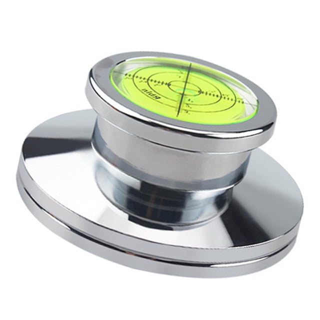 MERIGLARE Disc Stabilizer for LP Vinyl Record Players, Aluminum Turntable Balanced Record