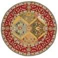 thumbnail image 2 of Safavieh Easy Care Laidley Oriental Area Rug, Multi/Red, 6' x 6' Round, 2 of 8