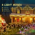 thumbnail image 3 of Quntis Christmas Pathway Light Outdoor, Battery Powered Christmas Star Decoration outdoor Lighting with Timer & Memory, Waterproof Christmas Walkway Lights for Outdroor Yard, 3 of 9