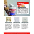 thumbnail image 4 of Spackle Wall Repair Red Devil 0541 ONETIME 3,78 L, color blanco, 4 of 5