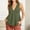 *Army Green, variant on Women's V Neck Sleeveless Peplum Tank Top with Flared Hem,Solid Color Casual Blouse for Summer Purple,Women's Plus M