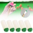 thumbnail image 3 of Cue Tips Replacement, Long Service Life 100Pcs Durable Cue Head Cover, Strong Plastic Artificial Leather for British Style Snooker(10mm), 3 of 7