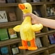 thumbnail image 4 of Juguete de pato parlante, juguete de pato parlante, lindo pato cantor, juguete de peluche educativo, artesanía excepcional, 4 of 6