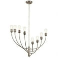 thumbnail image 2 of 52255CLP Kichler Lighting Hatton - 8 light Large Chandelier - with Transitional inspirations - 33.5 inches tall by 30.25 inches wide-Classic Pewter, 2 of 5