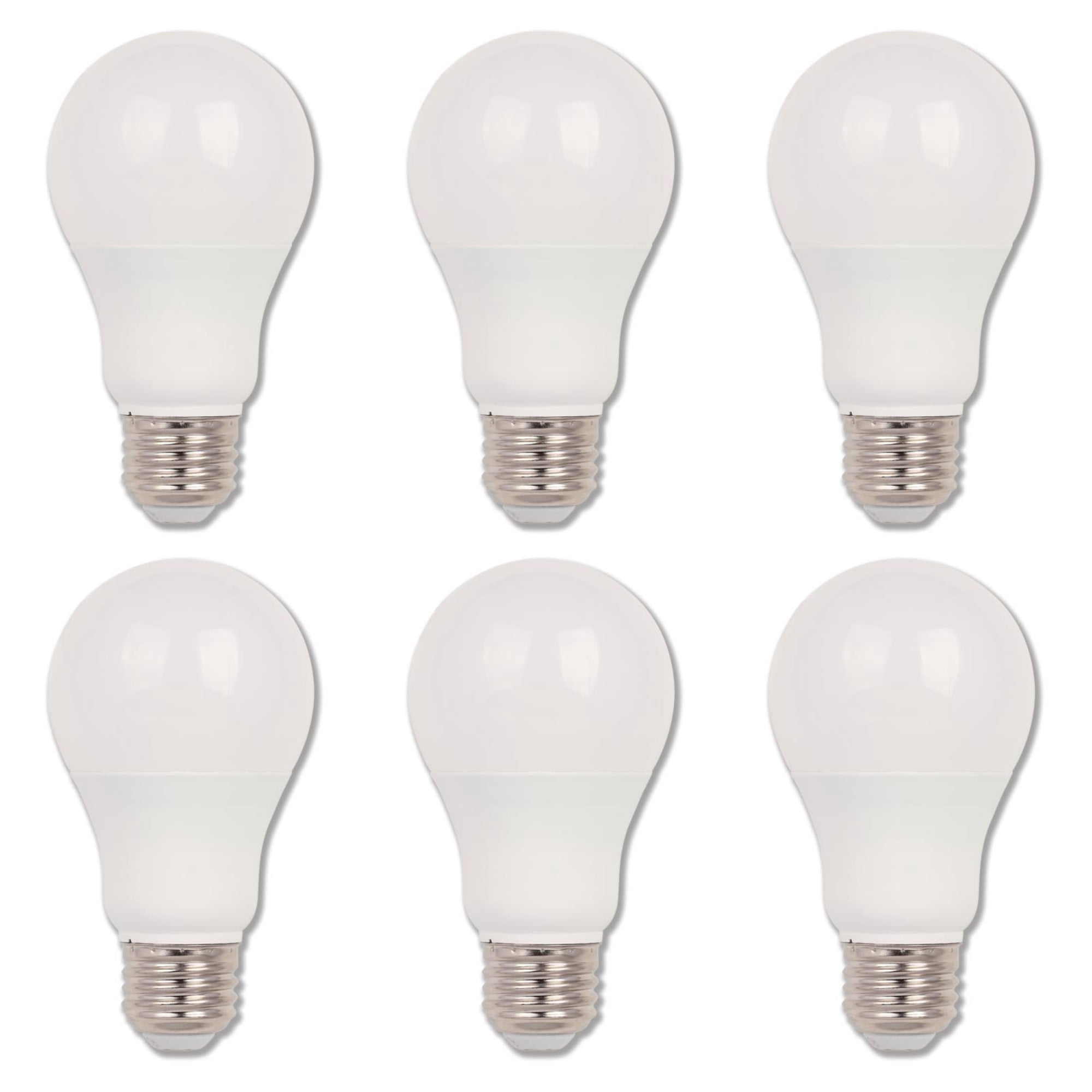Westinghouse Lighting 4514000 9.5 Watt (60 Watt Equivalent) Omni A19 Daylight LED Light Bulb, Medium Base (6 Pack)