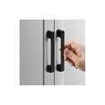 thumbnail image 5 of 10 Uds Manijas de puerta de aleación de aluminio negro MACHAO 160mm, 5 of 5