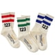 thumbnail image 5 of 123 Calcetines deportivos de algodón para parejas digitales, medias blancas de baloncesto para primavera y otoño, calcetines a media pantorrilla para hombres, 5 of 5