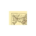 thumbnail image 3 of Historical Civil War Map - Spanish Fort Mobile Bay Alabama - Palfrey 1866 - 29.89 x 23 - Vintage Wall Art, 3 of 5