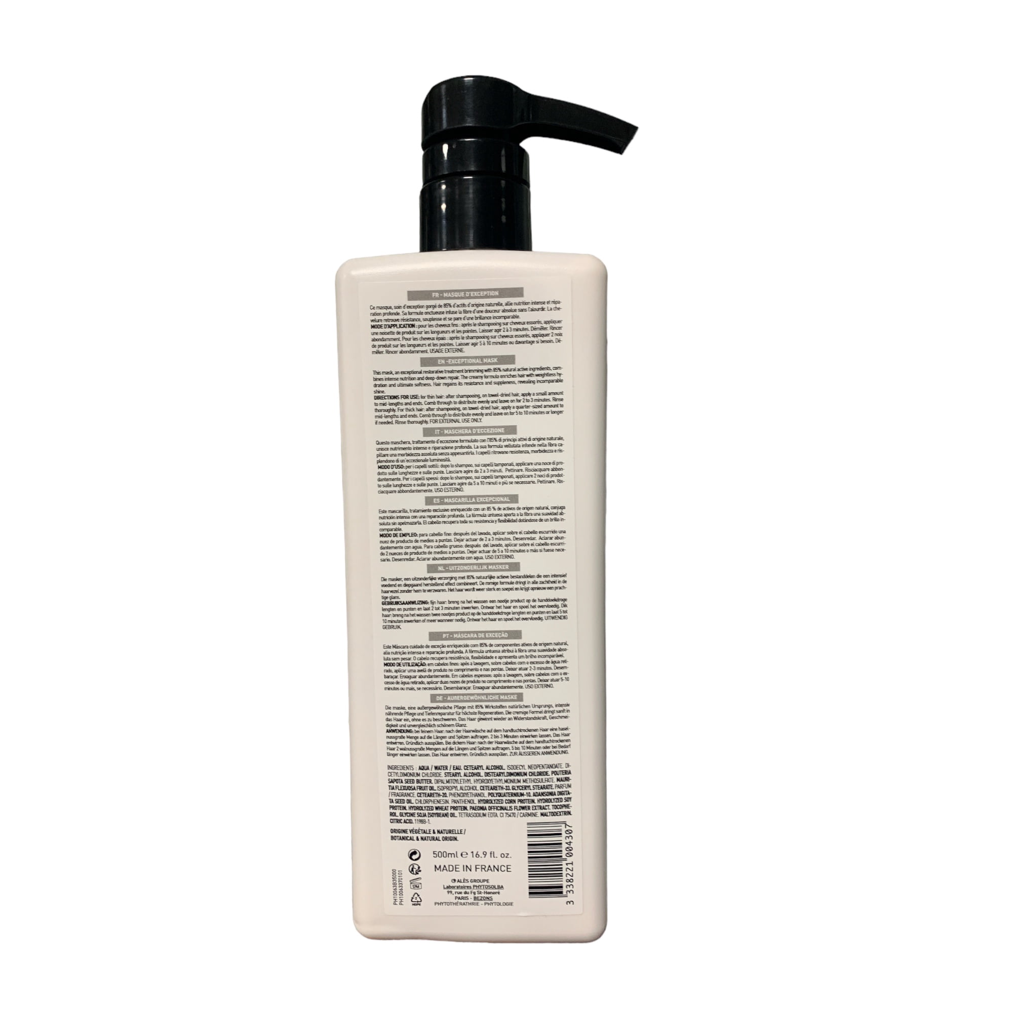 PHYTO Phytokeratine Extreme Exceptional Mask, 16.9 Fl Oz