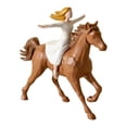 thumbnail image 2 of Dserhfy Girl Riding Horse Figurine Hand-Painted Women on Horse Resin Statue Sculpture Home Office Decoration Ornament, 2 of 7