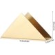 thumbnail image 4 of Servilletero de Acero Inoxidable | Porta Servilletas Triangular Moderno para Cocina, Soporte de Metal Resistente para Papel, Organizador de Servilletas de Mesa para Restaurante, Cafetería y, 4 of 4