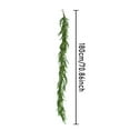 thumbnail image 3 of RBCKVXZ Christmas Norfolk Pine Garland, 5.9 Ft Norfolk Pine Realistic Touch Garland, Artificial Pines Greenery Garlands for Christmas Holiday Mantle Fireplace Table Home Decor, 3 of 9